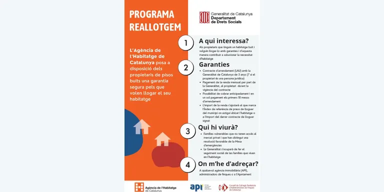 Caldes s'adhereix al programa Reallotgem.cat per incrementar els habitatges per a lloguer social