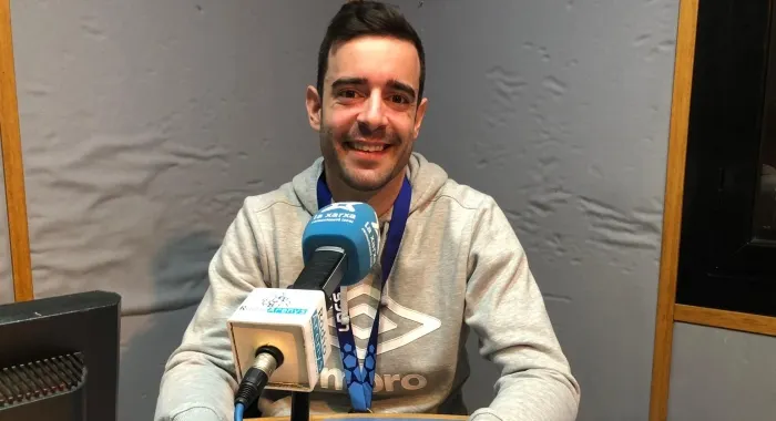 DÃdac Plana ha passat pels estudis de RÃ dio Arenys
