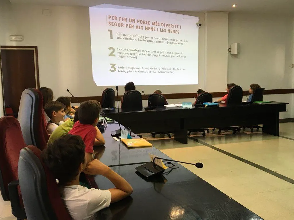 El Consell d’Infants fa arribar a l’Ajuntament 12 propostes