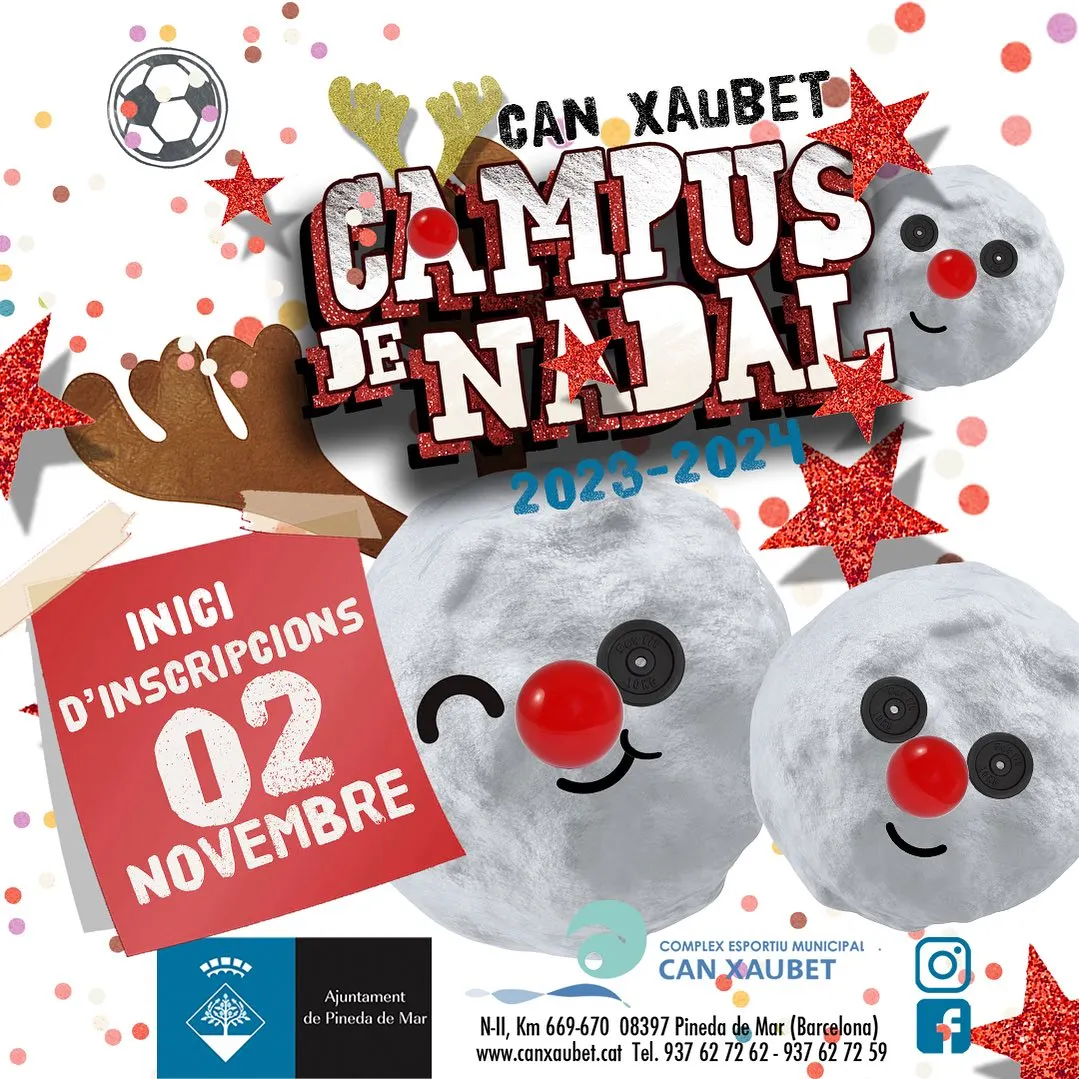 Can Xaubet ja fa inscripcions pel Campus de Nadal