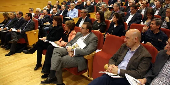 Representants del sector empresarial i institucional es troben a Lleida per impulsar una plataforma logística