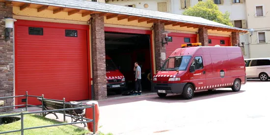 Interior treballa en la substitució del material que els bombers voluntaris del Pont de Suert es van endur