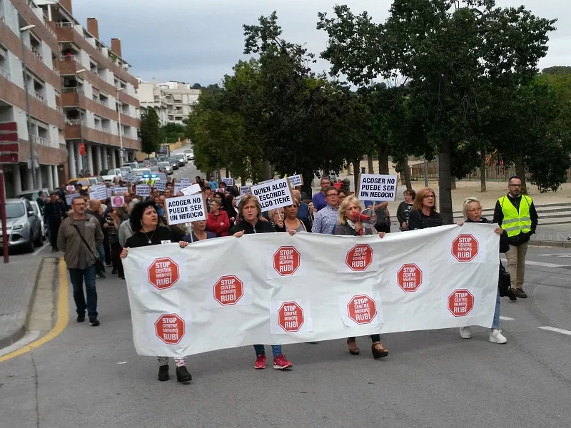 La plataforma Stop Centre de Menors manté les seves protestes