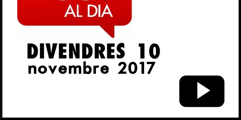 RUBÍ AL DIA divendres 10 NOVEMBRE 2017