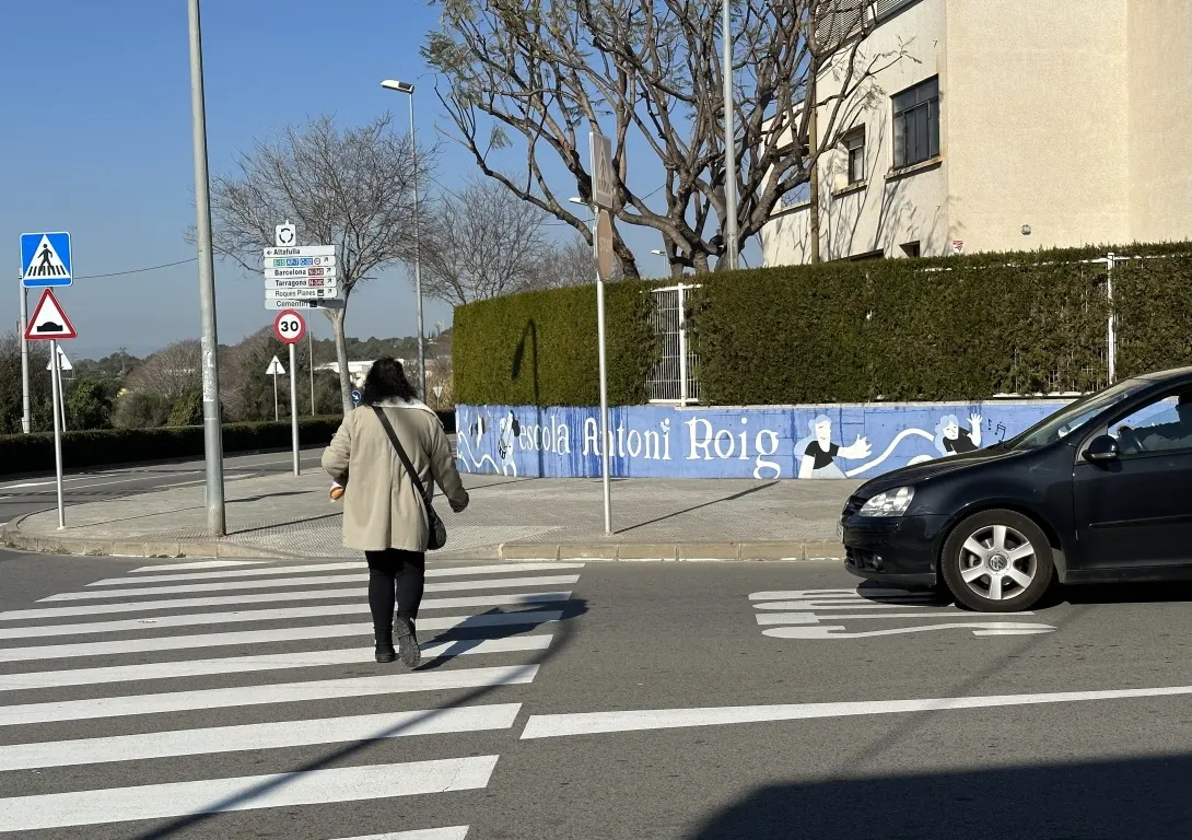 Nova campanya de la Policia Local de protecció als vianants