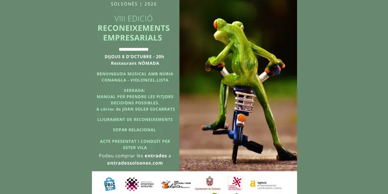 Avui es tanca el termini per comprar entrades per als Reconeixements Empresarials Engegant La Festa