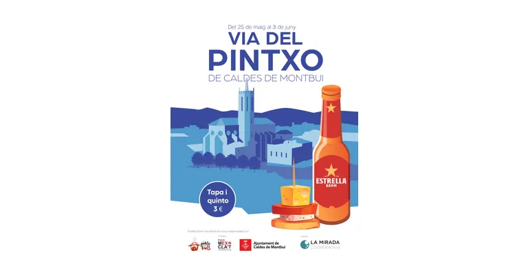 Tretze establiments participaran a la sisena edició de la Via del Pintxo de Caldes