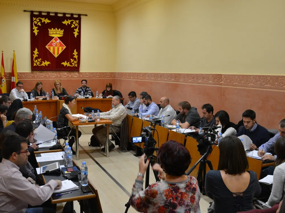 El ple de novembre Foto: Ajuntament de Rubí