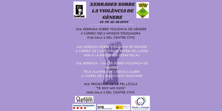 Xerrades sobre violència de gènere a Albesa