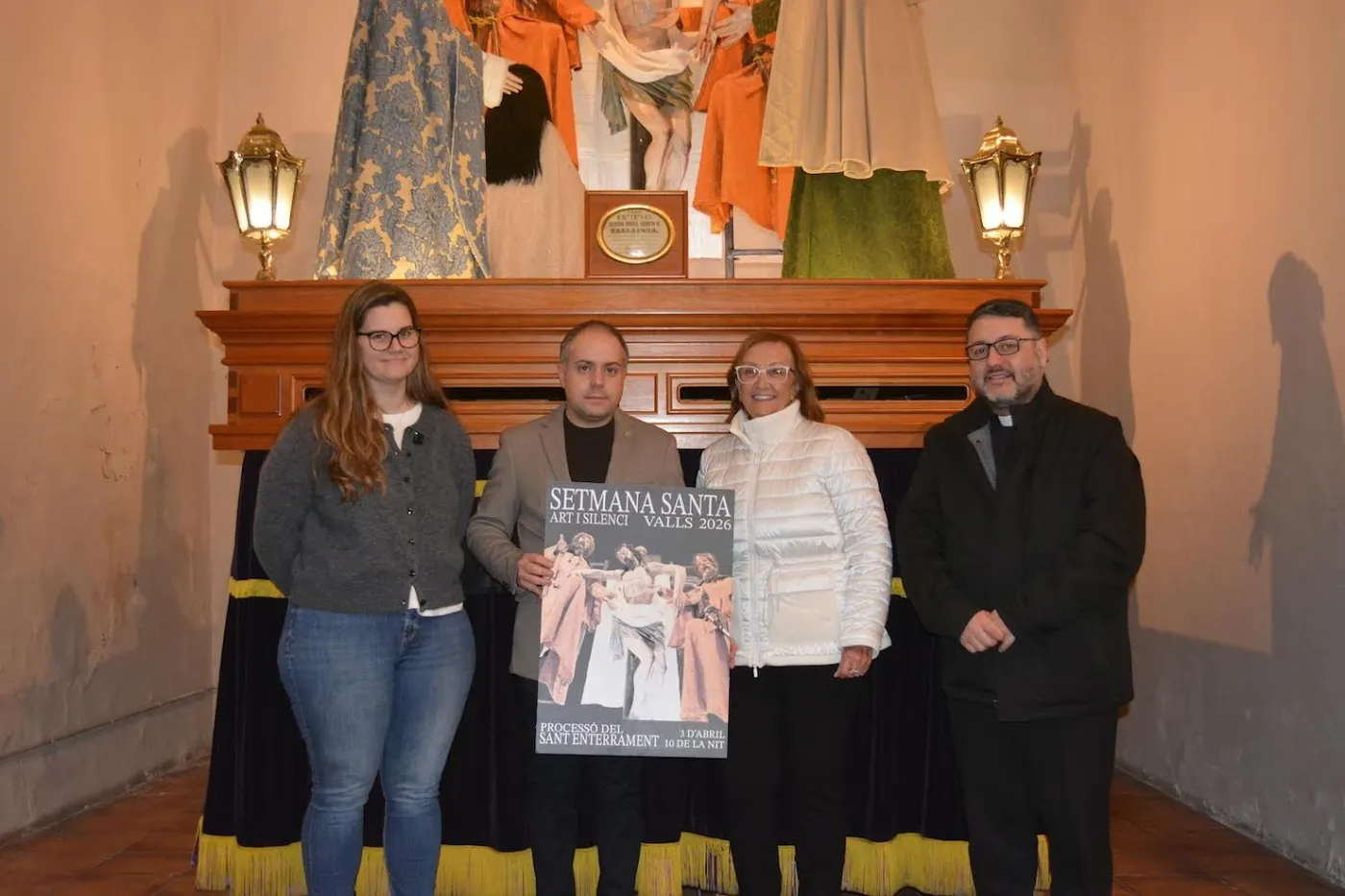 L’Agrupació de Germandats i Confraries presenta el cartell oficial de la Setmana Santa 2026