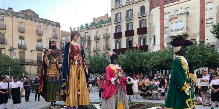 La presentació de la nova imatge dels Gegants marca la festivitat de Corpus