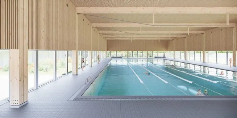 Les obres de la piscina nova haurien d'estar enllestides a finals de juliol