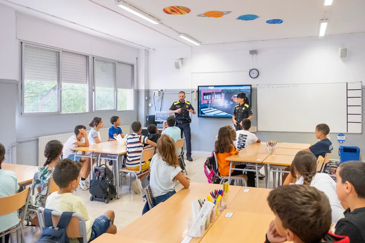 Els centres educatius acolliran aquesta setmana xerrades sobre mobilitat i seguretat viària