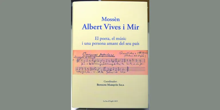 Un llibre recull la vida i la tasca cultural de mossèn Albert Vives