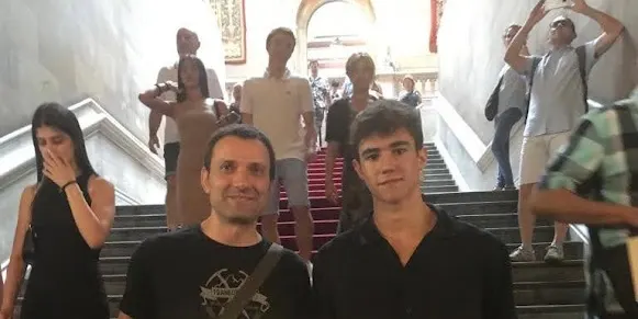 Aaron Casal, de l'Institut Joan Brudieu, guardonat als Premis UB-Santander de Treballs de Recerca