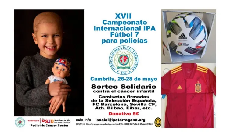 Policies de tot Europa participaran en un campionat de futbol 7 a Cambrils que tindrà un caire solidari