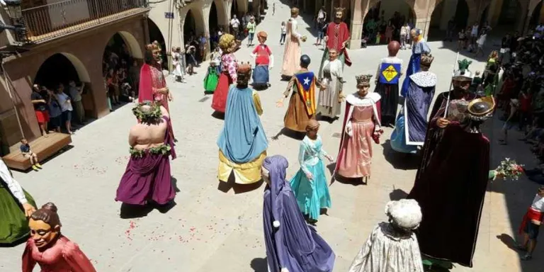 Segona edició de la Mostra de Gegants d'Agramunt, amb 10 localitats participants