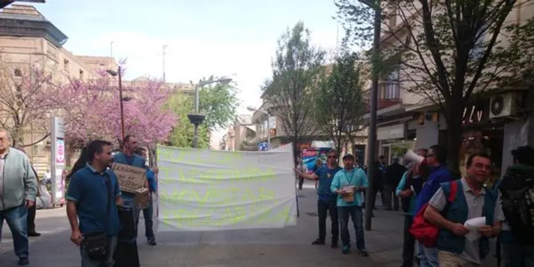 Els treballadors de Movistar continuen amb la vaga indefinida