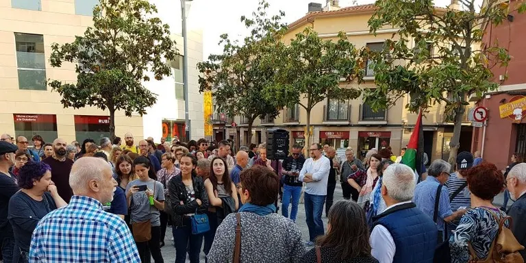 Prop d’una vuitantena de rubinencs diu “prou a la impunitat a Israel”