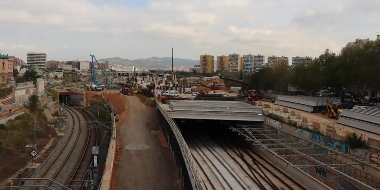 Les obres de l'estació de la Sagrera entren en la fase "més complexa", amb alteracions a l'R1, l'R2 Nord i l'R11