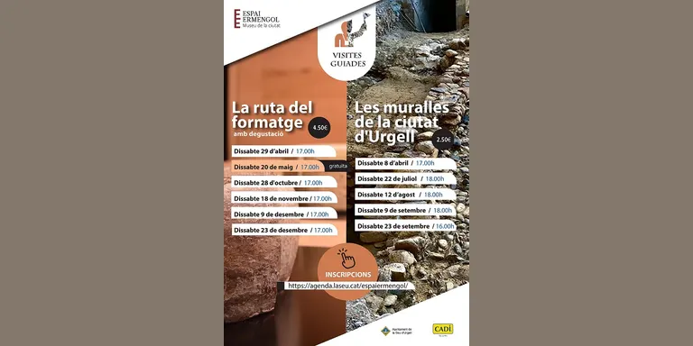 Aquest mes s'acaben les visites guiades 'Les muralles de la ciutat d'Urgell'