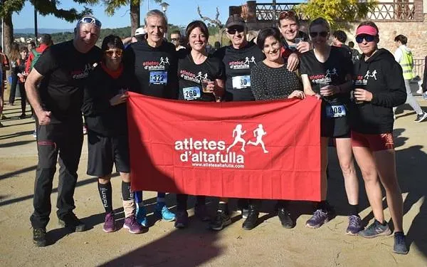 Foto: Atletes d'Altafulla