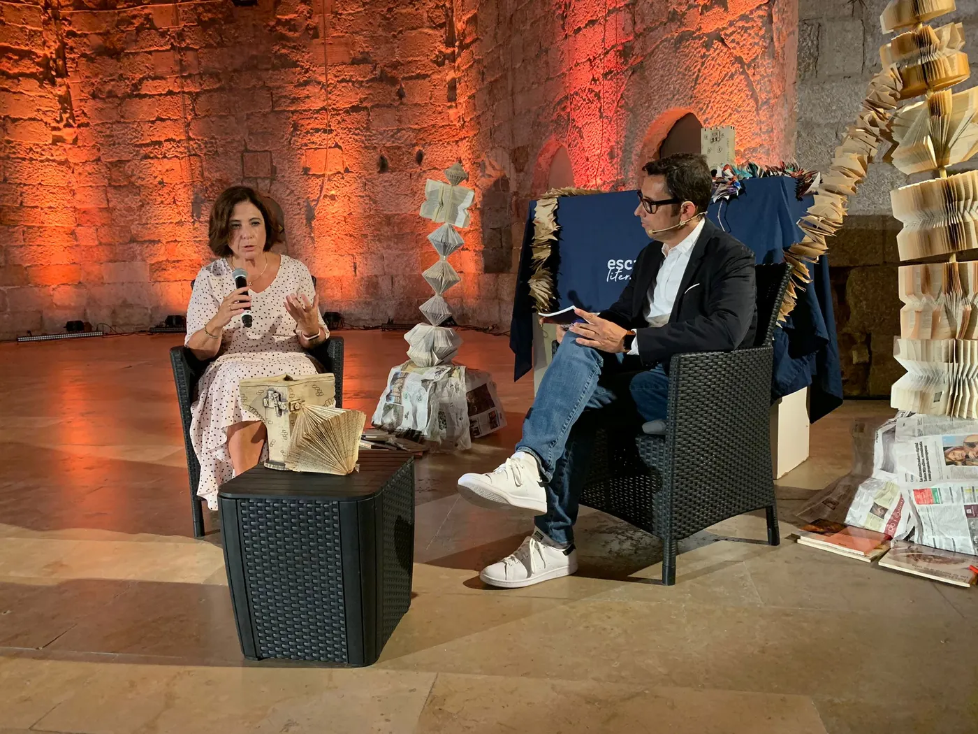 Una imatge promocional de l'espectacle "Réparer les Vivants"