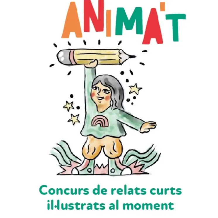 La Biblioteca de Caldes ha organitzat el «Anima't» el concurs de relats curts i il·lustrats al moment amb motiu de Sant Jordi