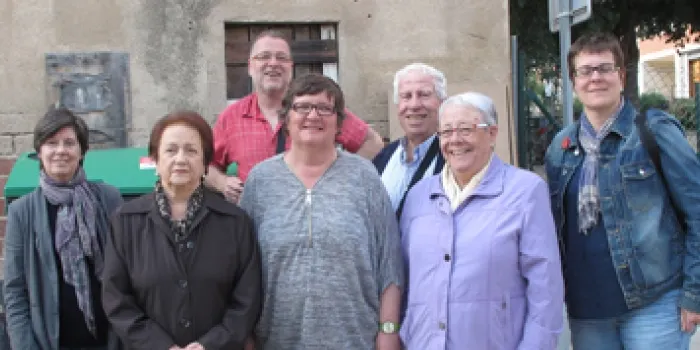ICV reivindica la memòria històrica des del carrer Joaquim Puig i Pidemunt