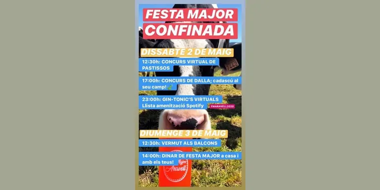Festa Major Confinada a Aravell, aquest cap de setmana