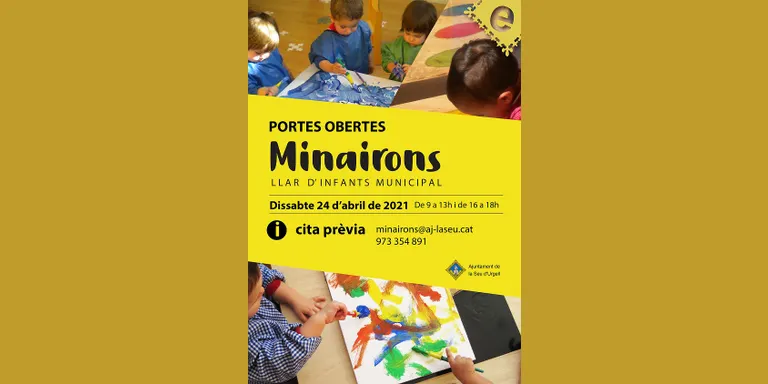 Jornada de portes obertes a la Llar d'Infants Municipal Els Minairons