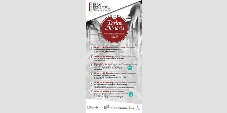 El cicle 'Parlem d'Història' torna a l'Espai Ermengol