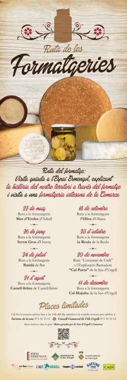 Visita guiada diumenge a la formatgeria Baridà