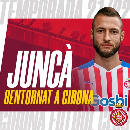 Roda de Premsa Presentació del nou jugador del Girona FC, David Juncà