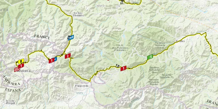 El Tour entra als Pirineus i aquest diumenge arribarà a Andorra la Vella