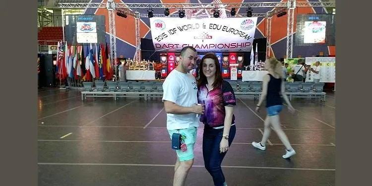 L’altafullenca Carlota Pérez participa en el Campionat Europeu de Dards