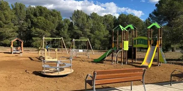 El Catllar finalitza les obres de millora del parc de Masia Boronat