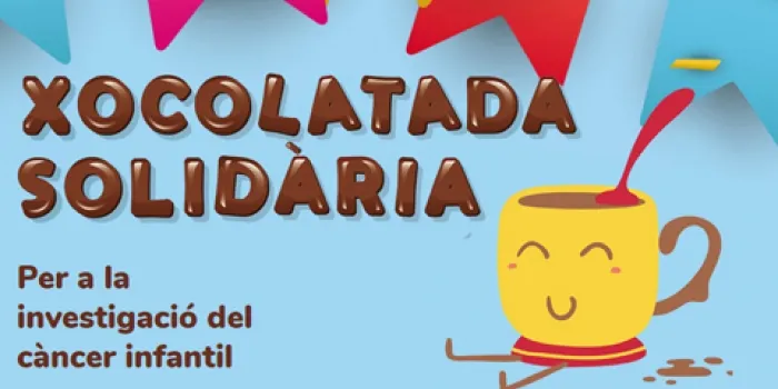 L’Escola Sinera i l’Institut Tres Turons es van sumar ahir a la Xocolatada Solidària amb motiu del Dia Mundial del Càncer Infantil