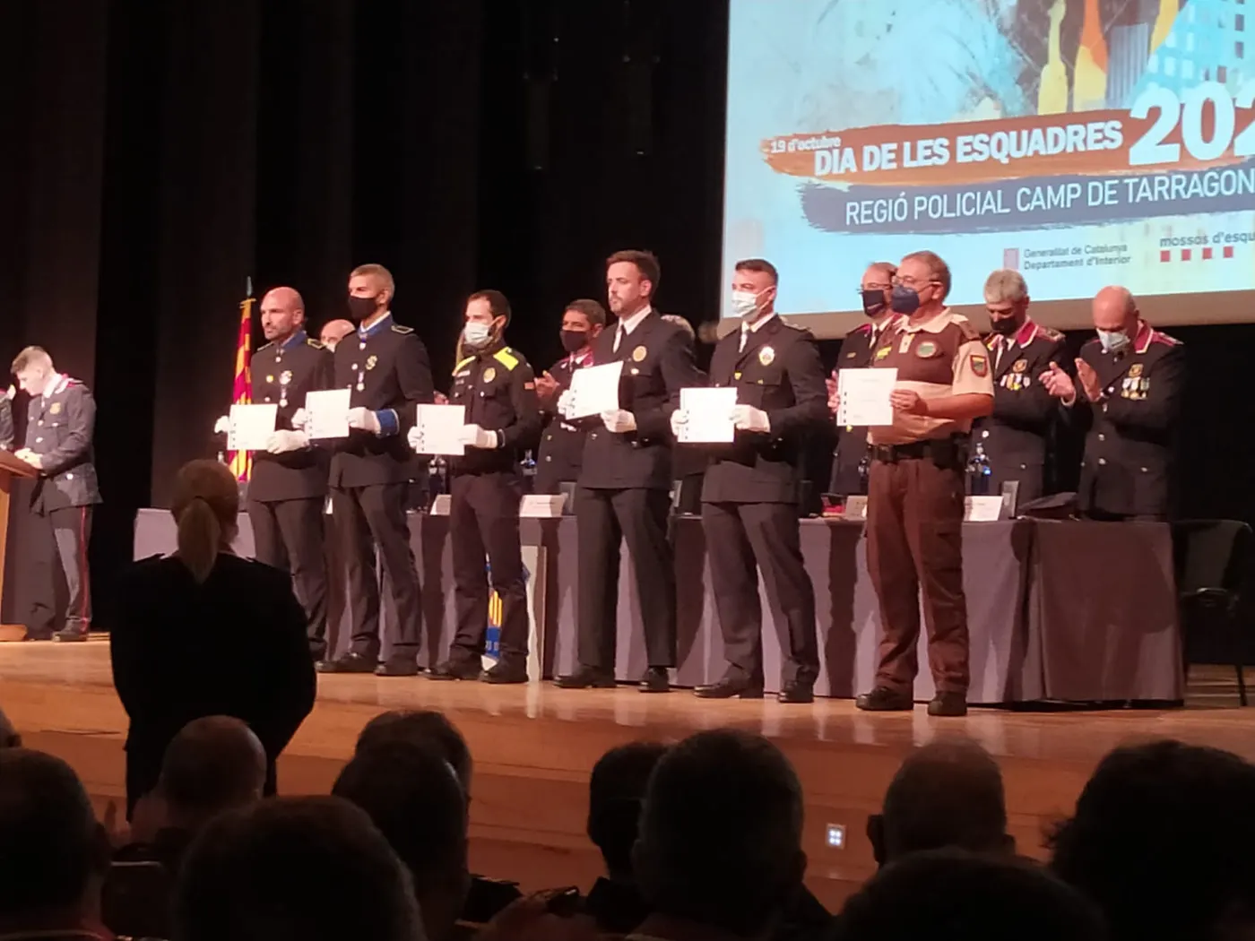 Els Mossos reconeixen dos agents de la Policia de Cambrils per una actuació realitzada a Vilafortuny