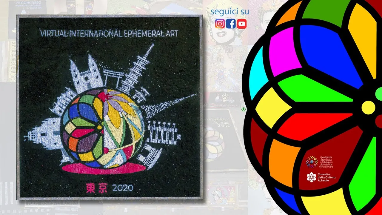 Els Catifaries de Caldes participen al projecte "Virtual International Ephemeral Art 2020"