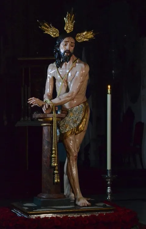Pedro Manzano desvela en COPE Utrera los detalles de la restauración del Señor Atado a la Columna de la Vera-Cruz