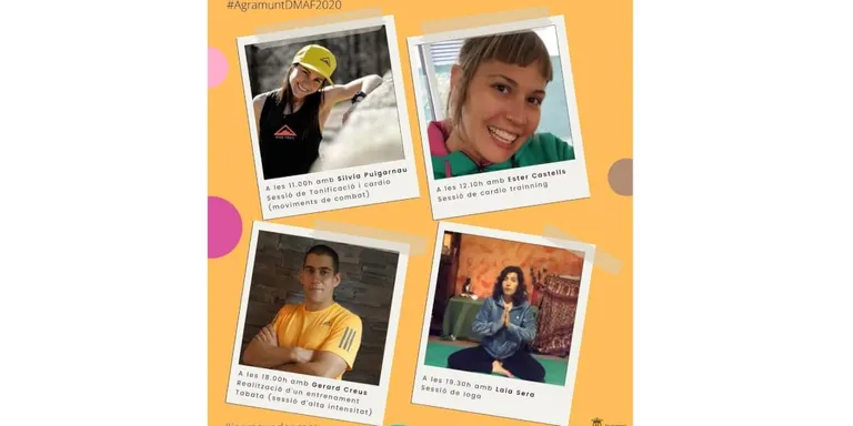 Agramunt celebra el Dia Mundial de l'Activitat Física amb 4 sessions on-line