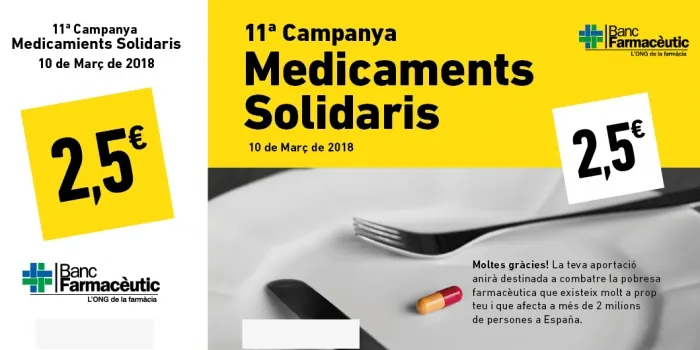 La farmàcia Abril s’adhereix a la campanya de Medicaments Solidaris