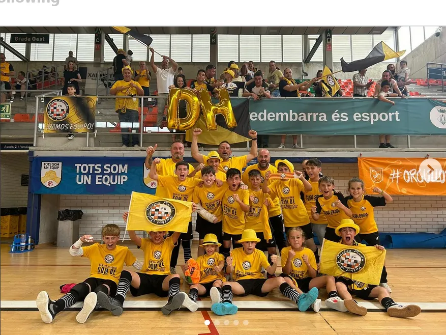El Racing Pineda aleví és equip de Divisió d'Honor