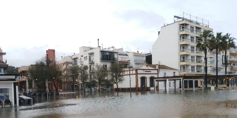Poques afectacions pel temporal marítim del passat cap de setmana
