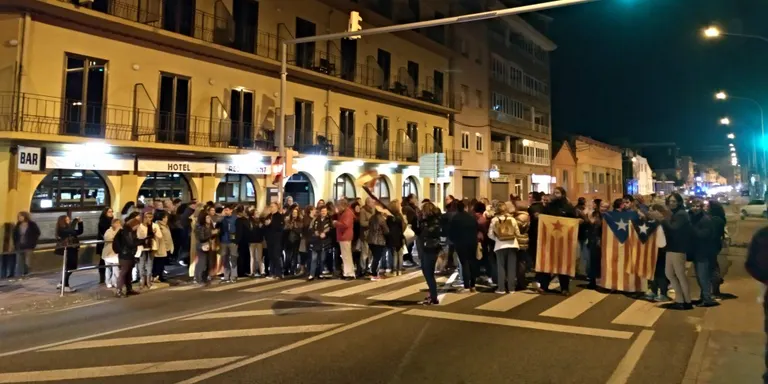 Mobilitzacions del moviment independentista per demanar la llibertat dels presos