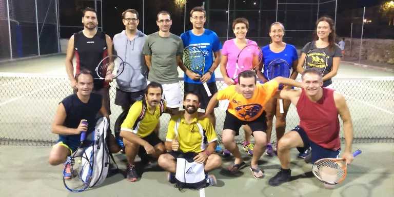 David Fisas, guanyador del II Torneig de Tennis Nocturn de la Seu d'Urgell