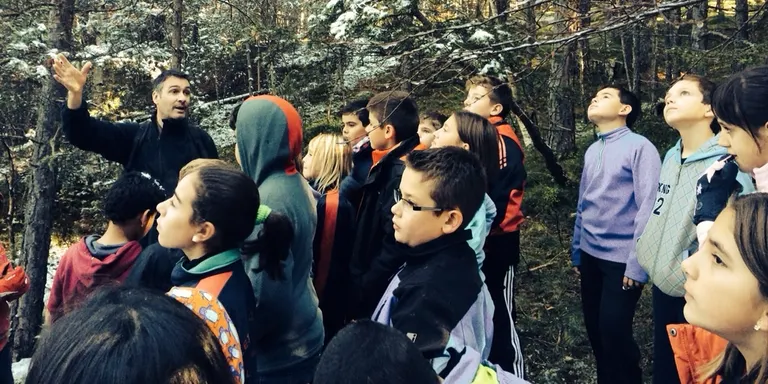Alumnes de la Seu fan visites al Parc Natural de l'Alt Pirineu