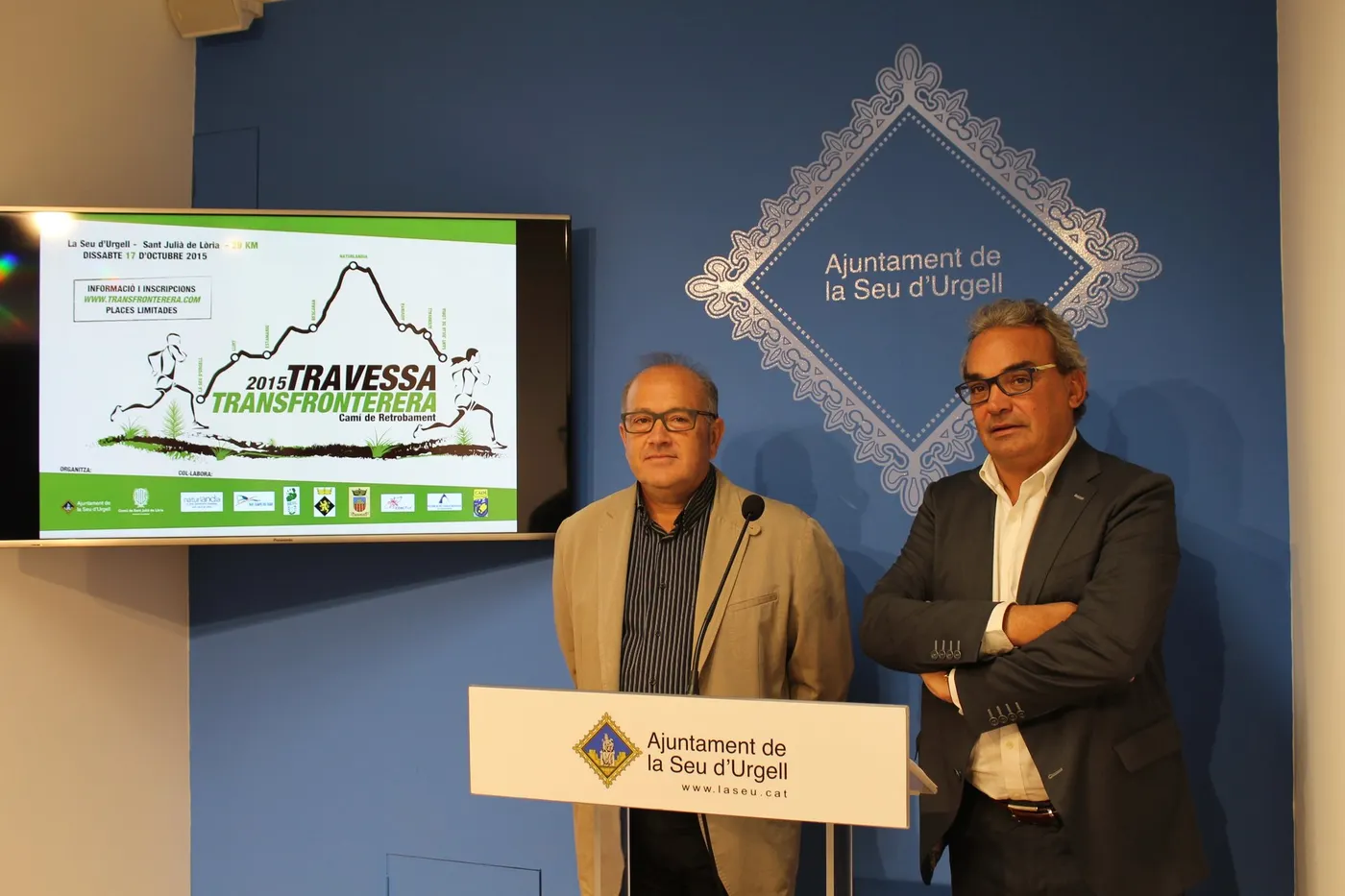 Presentació de la Cursa Transfronterera 2015