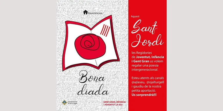 Lectura intergeneracional de poesia a la Seu aquest Sant Jordi